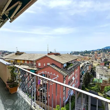 Apartman Parking,wifi, Netflix - Sunny Sea View Haven Rapallo